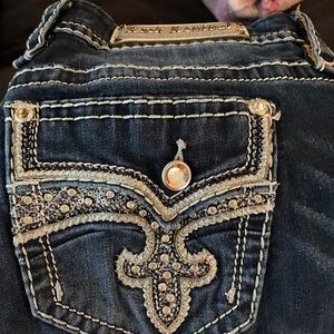 Size 31 Easy Boot Rock Revival Jeans.